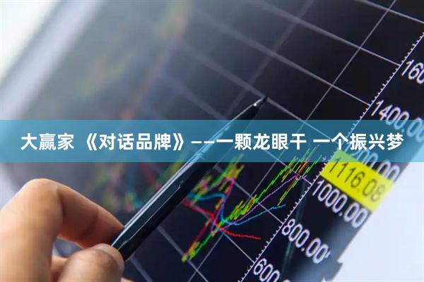 大赢家 《对话品牌》——一颗龙眼干 一个振兴梦